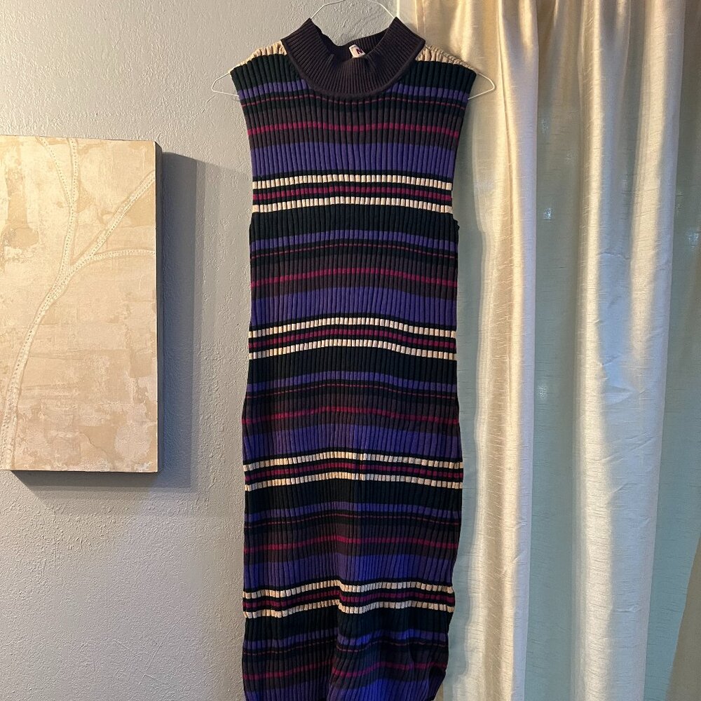 Dolan sleeveless mock sweater dress